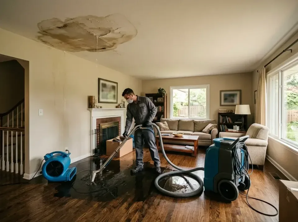 attic-pipe-burst-ceiling-drip-008 — frequently asked questions, Water Damage Restoration & Carpet Care in Reading, OH